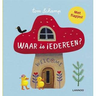 👉 Kartonboekje active Uitgeverij lannoo kartonboek waar is iedereen? 9789401462679