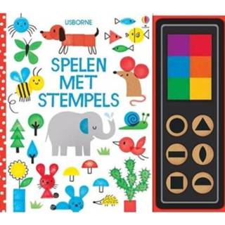 👉 Stempel active Uitgeverij usborne spelen met stempels 9781474931830