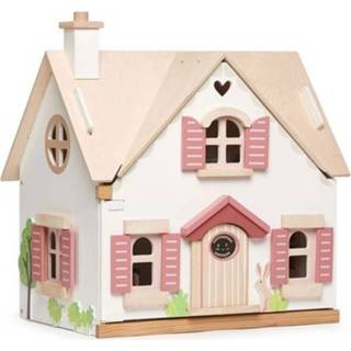 👉 Poppenhuis active Tender leaf toys cottage - gemeubileerd