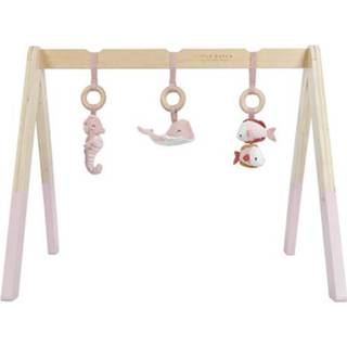 👉 Babygym roze active baby's Little dutch met speeltjes ocean pink 8713291448339