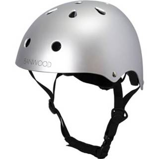 👉 Helm active kinderen Banwood klassieke kinderhelm - chrome 8435441899920