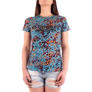 👉 Shirts korte mouw l vrouwen blauw 8M1224/a8W3 Short sleeve shirt