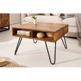 👉 Salon tafel Salontafel Scorpion 60cm sheesham - 39384