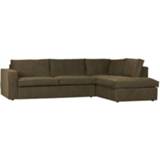 👉 Hoekbank groen Freddie rechts warm 377319-g 8714713141425