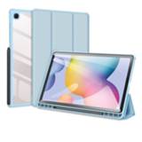 👉 Blauw active Samsung Galaxy Tab S6 Lite Hoes - Dux Ducis Toby Tri-Fold Book Case 8719793143192