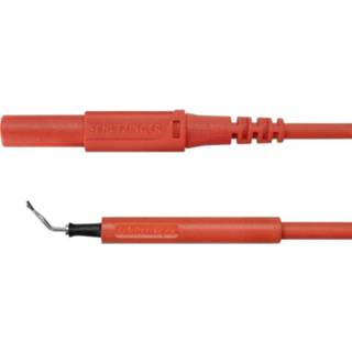 👉 Adapterkabel rood Schützinger AL 8322 / ZPK 1 100 RT [Stekker 4 mm - Testpunt] 2050006625453