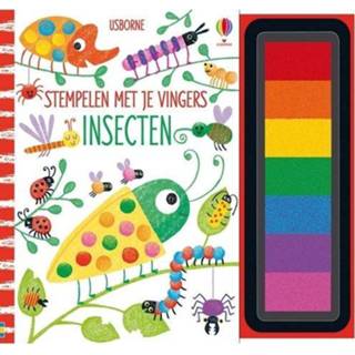 👉 Stempel Stempelen Met Je Vingers Insecten 9781474978842