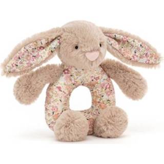 👉 Rammelaar beige active Jellycat blossom bea bunny - 13 cm