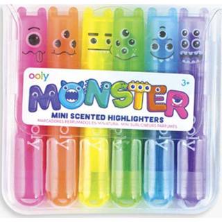 👉 Markeerstift active Ooly geurende mini markeerstiften monsters - 6st