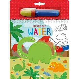 👉 Dinosaurus active Uitgeverij ballon kleuren met water - dinosaurussen 9789403216089