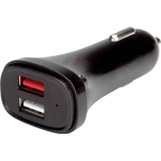 👉 Value 19.99.1039 USB-oplader Auto Uitgangsstroom (max.) 2400 mA 2 x USB 7630049614420