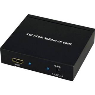 👉 Zwart Value 14.99.3582 HDMI-splitter 4096 x 2160 Pixel 7611990146673