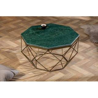 👉 Salon tafel Salontafel Diamond 69cm Marmergroen - 40392