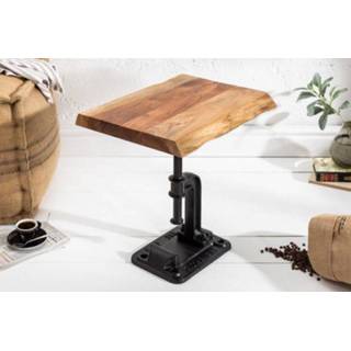 👉 Bijzet tafel Bijzettafel Factory 43cm natuur acacia - 39291