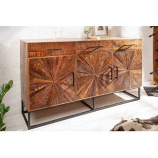 👉 Dressoir hout mannen Wood Art 160cm Massief Mango - 40525