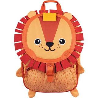 👉 Rugzak gerecycled polyester oranje kinderen Tann's Kinder Leeuw 3662498048291