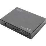 👉 HDMI switche Digitus DS-43309 2 + poorten HDMI-switch Ultra HD-geschikt, Individueel schakelbaar, Met afstandsbediening 3840 x 2160 Pixel 4016032467595