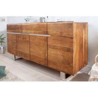 👉 Dressoir hout Boomstam Mammoet 170cm Massief Acacia Hout- 36555