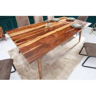 👉 Eettafel hout Mosaico 200cm Massief Sheesham - 38413