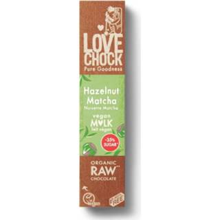 👉 Lovechock M'lk hazelnoot matcha bio 40g 8718421156603