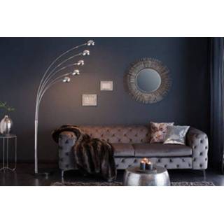 👉 Vloer lamp chroom Vloerlamp 5 Lichten 200cm - 7365