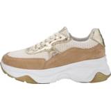 👉 Sneakers vrouwen bruin Wijdte G multicolor Sneaker WENZ Camel 4055704271368 4055704271405
