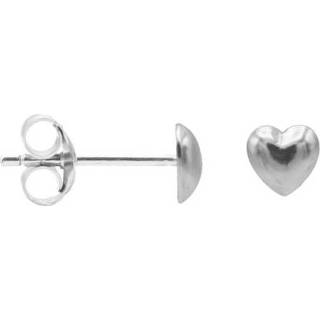👉 Oorknop active Zilveren Oorknoppen met 3D Hart | Karma Jewelry