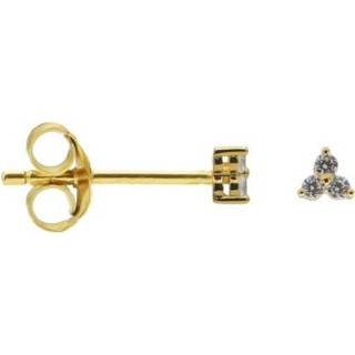 Oorknop active Minimalistische Oorknoppen met Zirkonia's | Karma Jewelry