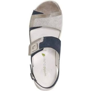 👉 Sandaal blauw multicolor vrouwen buigzame zool Sandaaltje Waldläufer 4059524383089