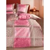 👉 Bedlinne met een beeldschoon paisleydessin wonen roze geruit 2-delige set bedlinnen Josephine Webschatz 4055705940300