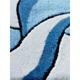 👉 Badmat blauw polyacryl grafisch wonen patroon Badmatten Aberdeen Webschatz 4055712272784