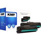 👉 Toner zwart KMP H-T114D 2-pack vervangt Canon, HP 12A (Q2612A) Compatibel set van 2 4113243743712