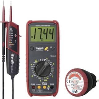 👉 Multimeter Testboy Azubi-Aktion Digitaal Incl. spanningstester CAT III 600 V 4028532900731