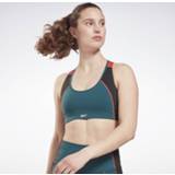 👉 Sport BH XS vrouwen Midnight Pine Lux Racer Padded Colorblock Sportbeha