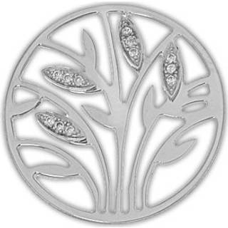 👉 Zirkonia zilveren active graanstengel munt / MY iMenso 33-0959