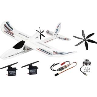 👉 Vliegtuig wit multiplex BK+ FunnyStar RC voor beginners Bouwpakket 850 mm 4059818019595