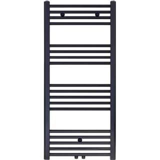 Handdoek radiator zwart Handdoekradiator Mat, 1600x600