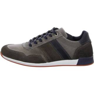 👉 Veterschoenen leer taupe Bullboxer 8719498788445