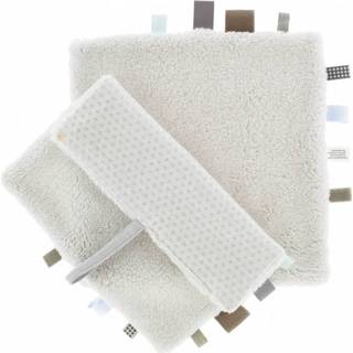 👉 Knuffel doek gratis retourneren neutraal beige Snoozebaby Organic Sweet Dreaming Knuffeldoekje Stone 8719743856097