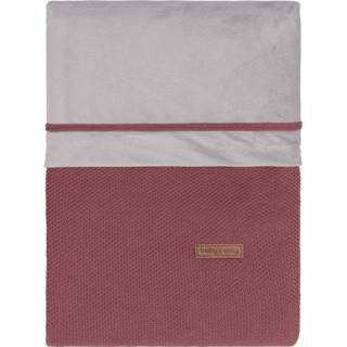 👉 Dekbedovertrek rood neutraal gratis retourneren baby's Only Classic Wieg Stone Red 80 x cm 8720088339244