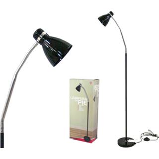 Vloerlamp zwart One Size Moderne Verstelbare 140cm – Staand - Verstelbaar 8430540750080