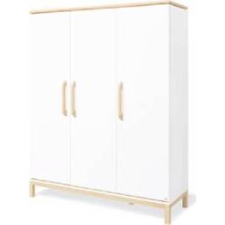 👉 Garderobekast persplaat meisjes wit Pinolino Light 3-deurs 4035769052003