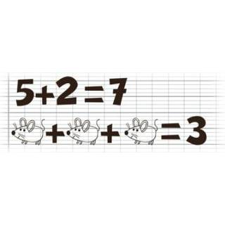 👉 Stempel One Size GeenKleur Crealign Cijfer en Dieren Stempels 3760119713600
