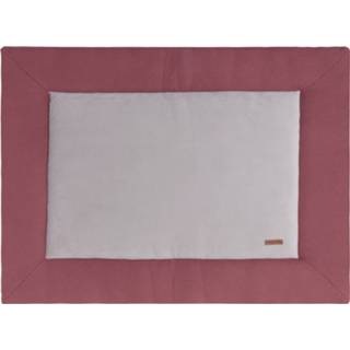 👉 Boxkleed rechthoekig classic stone red baby's Only 75 x 95 cm 8720088339213