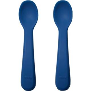 👉 Lepel silicone marine OXO Tot Lepels Navy 2 Stuks 719812945064