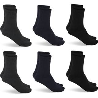 👉 Sock polyester ondermode male print Primair Socks 6 paar thermo sokken 7442144166182 7442144166199