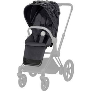 👉 Grijs Simply Flowers Dark Grey Cybex Priam Seat Pack 4063846094523