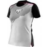 👉 Dynafit - Women's DNA S/S Tee - Sportshirt maat XS, grijs/zwart