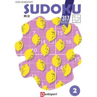 Puzzelboek nederlands Denksport Sudoku Mix 2 8710835842547