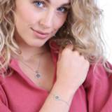 👉 Armband zilverkleurig zilveren zilver levensboom wit zirkonia met 8719802160592